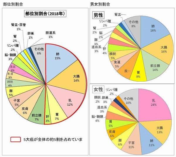 2012年～ 院内がん登録統計結果（ホームページ）