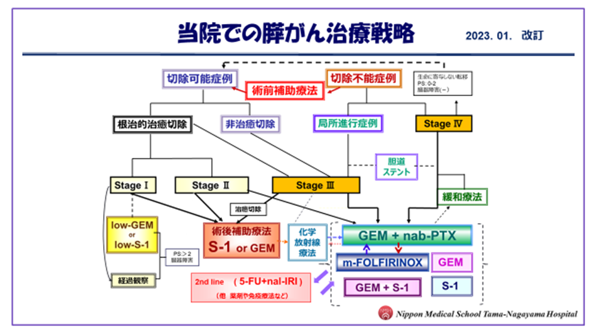 当院での膵がん治療戦略