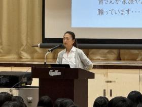 東京学館高等学校講演会3