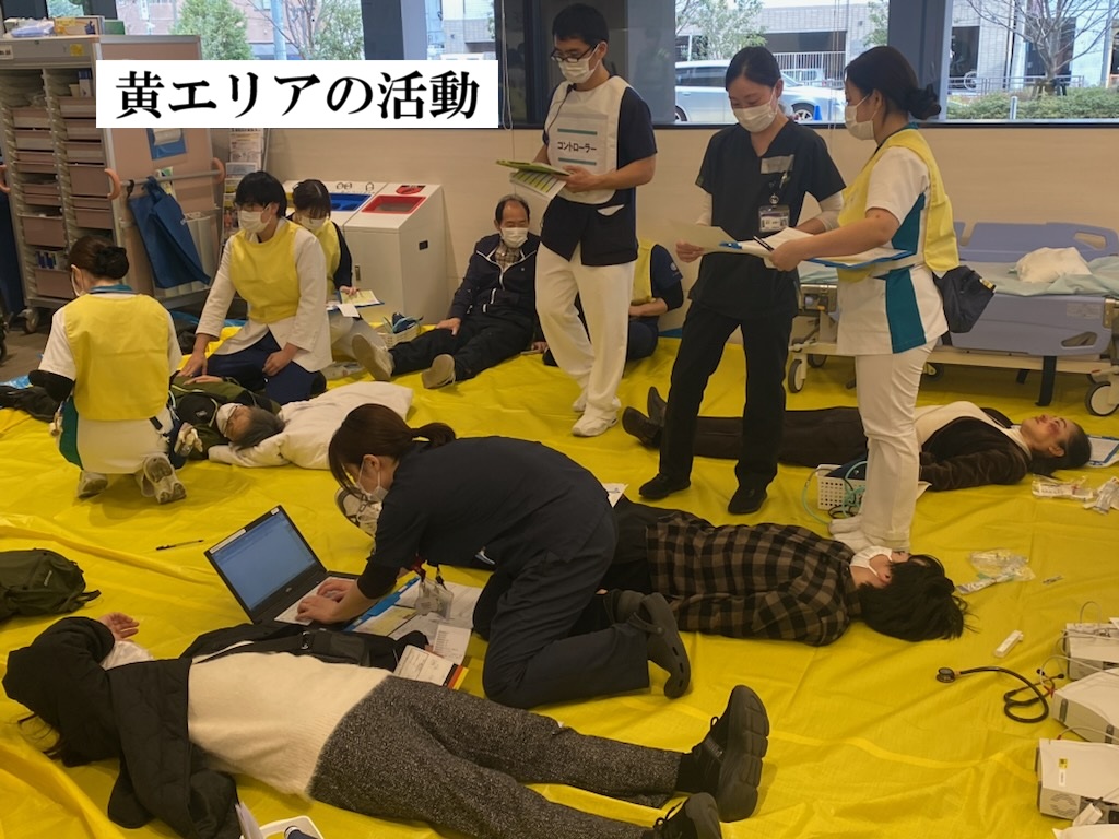 黄エリアの活動